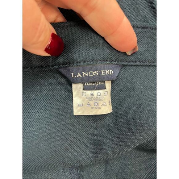 Lands End Navy Uniform Skirt sz 5 EUC - Picture 5 of 6